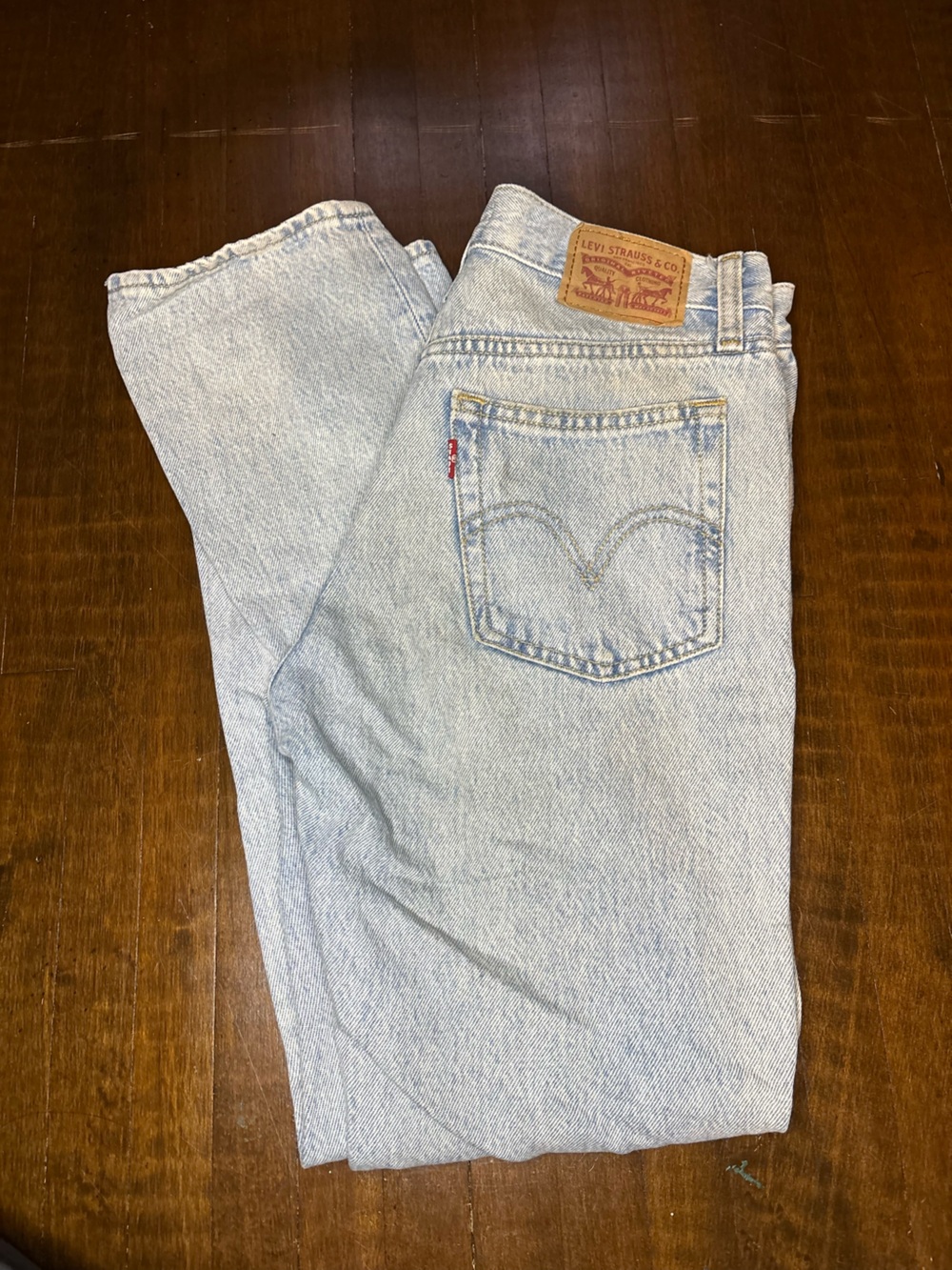 Levi's Light Blue Woman’s Wedgie Straight Jeans